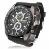 Men's V6 Stylish Sport Wrist Watch with Black Silicone Band OEM MV6SSPWWBSB Men's V6 Stylish Sport Wrist Watch with Black Silicone Band OEM MV6SSPWWBSB